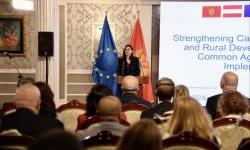 Svečano otvaranje EU Twinning projekta „Jačanje kapaciteta u sektoru poljoprivrede i ruralnog razvoja za implementaciju Zajedničke poljoprivredne politike u Crnoj Gori“