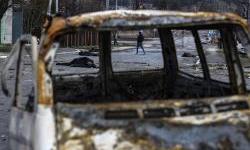 ‘They were all shot’: Russia accused of war crimes as Bucha reveals horror of invasion