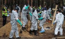 Ukraine governor says mass grave found in liberated eastern town