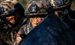 What does close military cooperation between China and Russia look like?